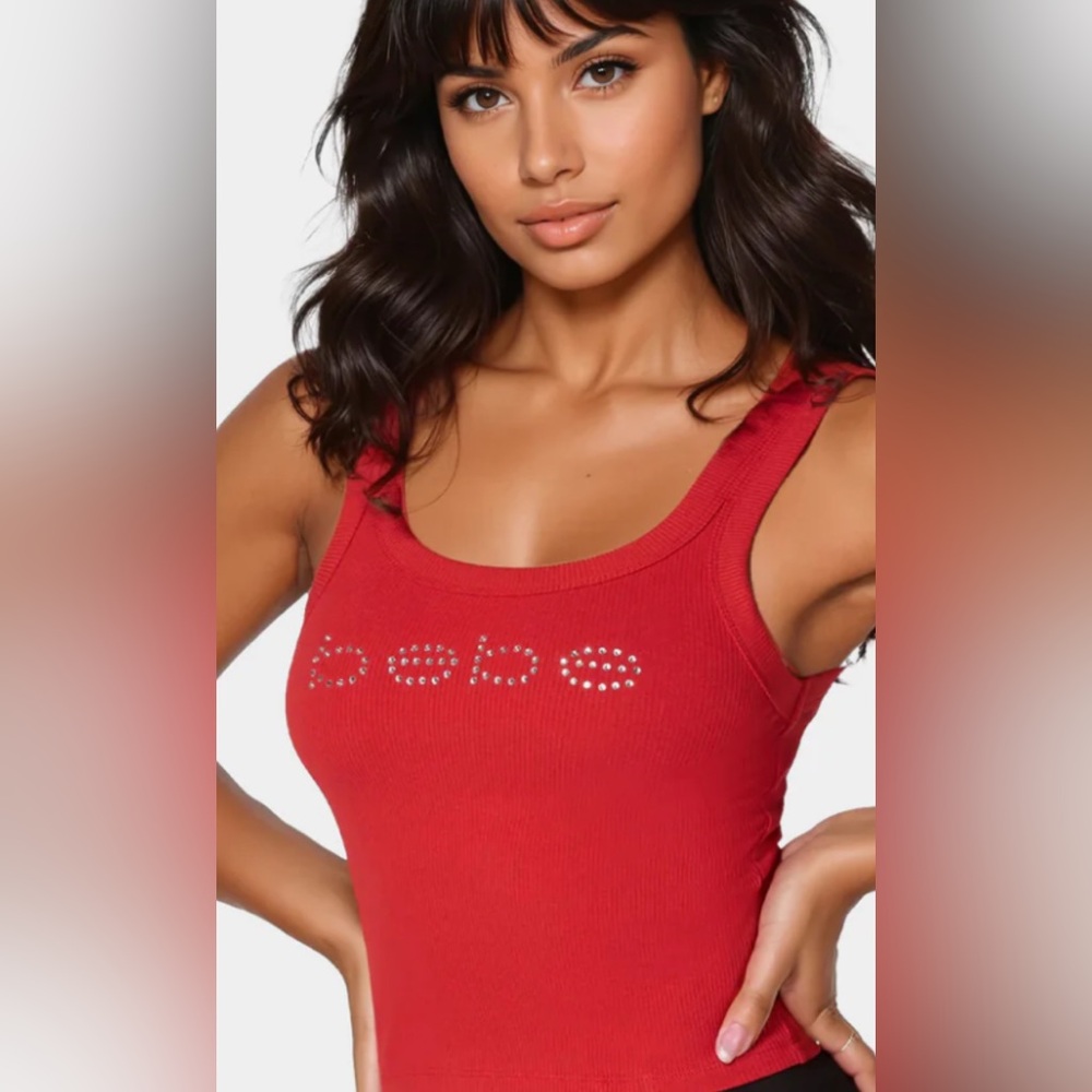 Bebe logo Tank Top